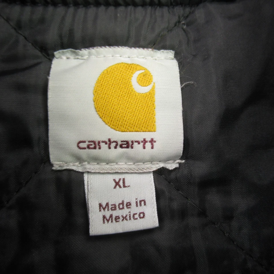 Carhartt Vest Mens XL Sleeveless Pockets Navy Vtg Casual Lightweight Outdoors - Image 4 of 4