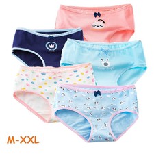 Mid Rise Cotton Brief Panties Seamless Breathable Soft Comfortable Everyday 3PCS