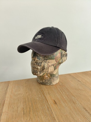 Nike Vintage Fitted Cap Mütze Größe Large schwarz Y2K 90er -00er