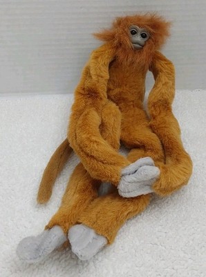 Vtge. K&M & Wild Republic Hanging Monkey Stuffed Animal Plush Toy Collectibles