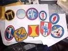 WW 2 10 US MILITARY PATCHES. LOT 12