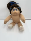 Cabbage Patch Kids Xavier Roberts Signed Girl Doll 16in Blue Eyes 1982 Glasses