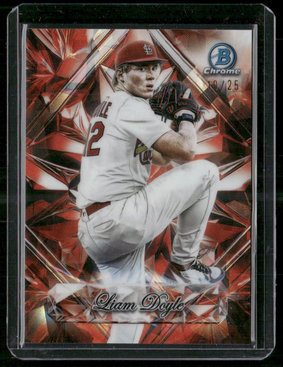 2025 Bowman Draft #SS-5 Liam Doyle Sapphire Selections Orange /25