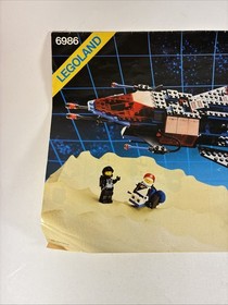 #6986 Mission Commander 100% Complete w/Manual Vintage Lego Space Police