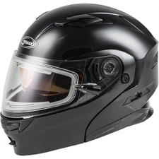GMax MD-01S Modular Snow Helmet with Electric Shield - Black - Large M4010026