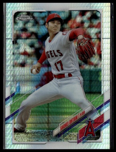 2021 Topps Chrome #159 Shohei Ohtani Prism Refractor