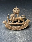 Rhodesia Regiment, Genuine British African Colonial Cap Badge.