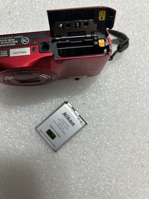 Nikon COOLPIX S6500 16.0MP Digital Camera - Red for sale online | eBay