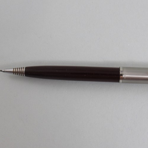 Vintage 1952 Parker 51 Burgandy/Brushed Steel Mechanical Pencil USA 0.9 Lead - Picture 3 of 5