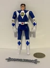 Power Rangers Vintage Mighty Morphin Legacy Blue Flip Head Morphin