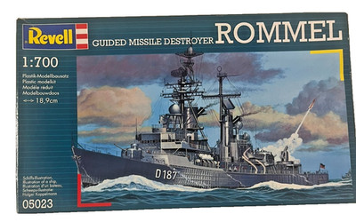 Revell 5023, Guided Missile Destroyer ROMMEL, 1/72, NEU/OVP