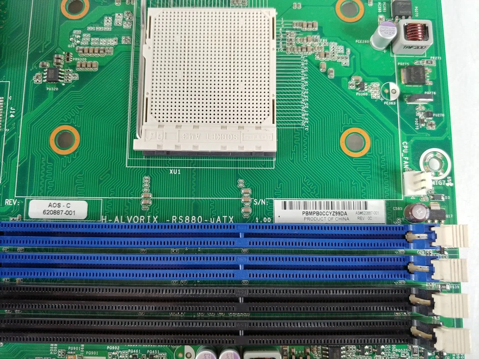 Lot of 2 HP Pavilion P6000 Socket AM3 DDR3 SDRAM Desktop Motherboard 620887-001 - Image 3 of 4