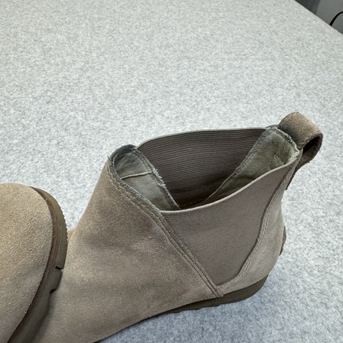Sorel Schuhe Damen 10,5 Harlow Chelsea Boots Ash Brown Wildleder NL3335-240 - Bild 13 von 13