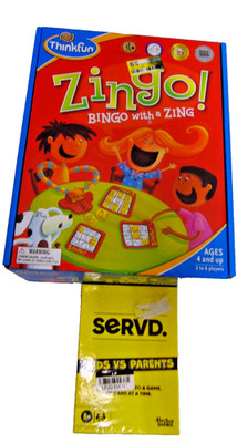 Zingo! Bingo with a Zing Kids Game Thinkfun , New - Sealed  - Free Shipping. 