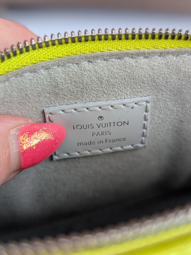 Louis Vuitton Epi Alma Nano in Neon Yellow And Purple - Picture 13 of 13