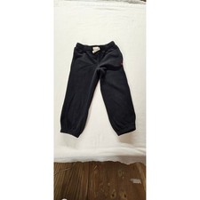 Polo Ralph Lauren Kids Black Fleece Sweatpants Joggers Red Pony Logo Size S 8