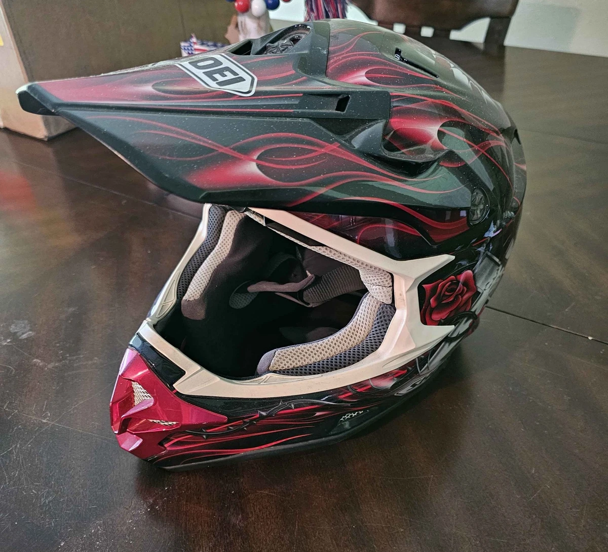 shoei 2013 vfx-w krack tc-10 helmet VFX06 new VFX Shoei VFX-W Krack TC10 Motocross