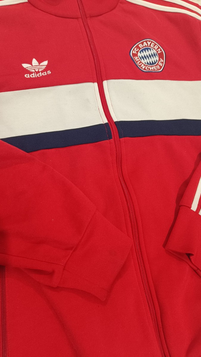 ジャージ Adidas Bayern 1988/89 size L Bayern Munich FC full-zip Track Jacket Adidas Originals 2006