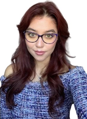 Tom Ford Blue Light Block Purple 54-14-140 Cat Eye Women's Eyeglasses Frame