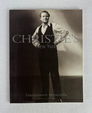 Christie’s New York Entertainment Memorabilia Auction Catalog July 25, 2003