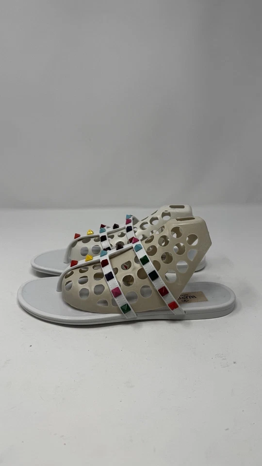 Valentino Garavani Valentino Rockstud Caged Rubber Sandal Women’s Size 5 - Image 3 of 4