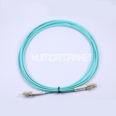 10pc 3M OM3 LC/LC UPC Duplex Multimode 10GB Fiber Cable   Optical Patch Cord #zc
