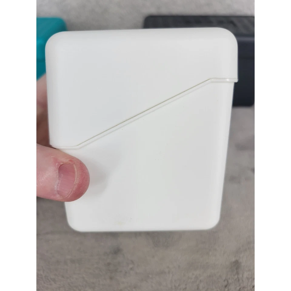 Juego de 3 Portatarjetas Índice Caja Tarjetas de Nota Almacenamiento para Tarjeta Flash de 3x5 Pulgadas Foto 2 de 4