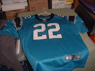 Christian McCaffrey #22 Carolina Panthers SIZE M Nike On Field Jersey NFL