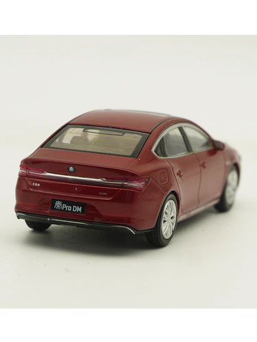 1:43 BYD Qin Pro DM Druckgussmodell rote Farbe - Bild 4 von 4