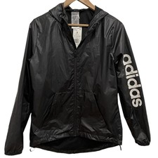 adidas essentials linear windbreaker