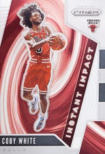 2019-20 Panini Prizm Basketball Instant Impact #6: Coby White Panini Prizm Base