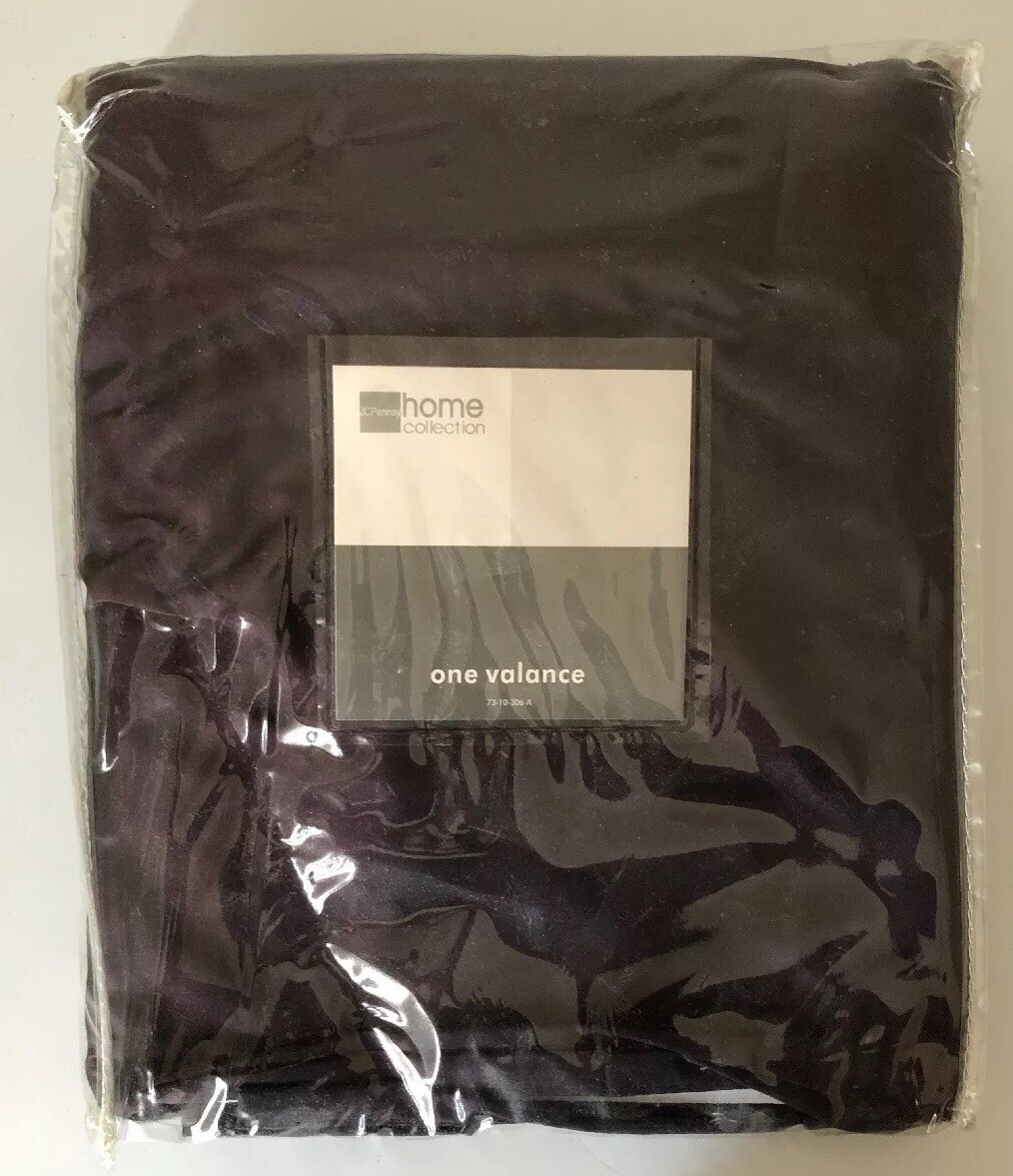 New Set of 2 JC PENNEY Home Collection 79”x14” Drapery Curtain Valance