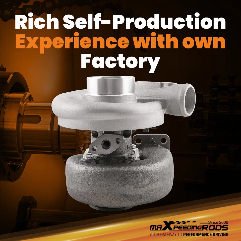 Turbocompresor motor turbina H1C Turbo para Cummins 6BT 6BT-590 6T-590 6BTA Foto 3 de 4