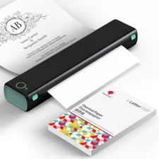 Portable Wireless A4 Legit Bluetooth Thermal tattoo Printer for Travel M08F lot