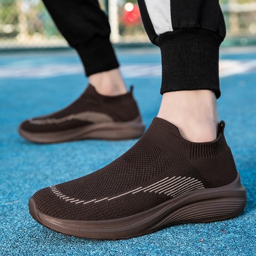 Mens Driving Casual Comfort Gym Trainers Slip On Women Lightweight Walking Shoes - Picture 23 of 51