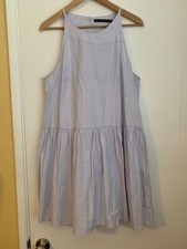Zara (XL) Pale Blue Summer Tennis Style Dress