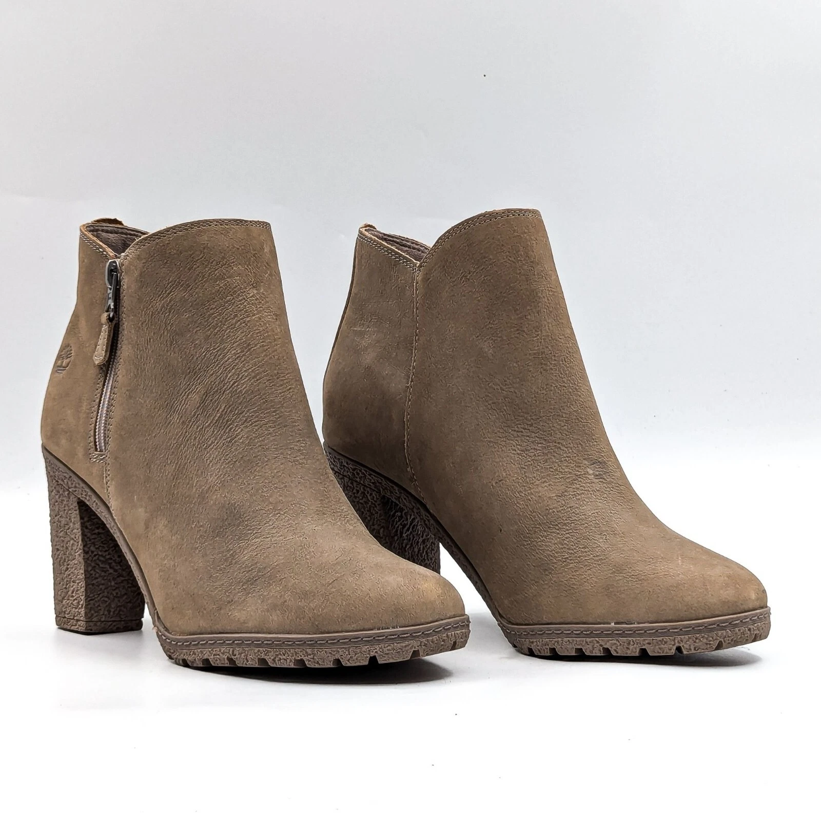 Stivaletti Timberland donna Tillson Lug suola leggera talpa nabuk taglia 8 5