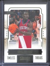 2009-10 Panini Classics Patch Relic #175 Jrue Holiday No 1 of 25