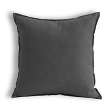  SureGuard Pillowcase Cousion Cover Decor 20" x 20" (Pack of 1) Dark Grey