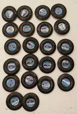 Hot Wheels Collector Buttons from 25th/Vintage - 11 Sets of Snake Mongoose