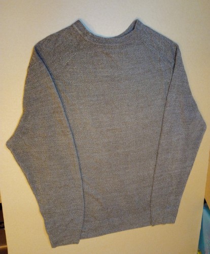 Mens Sz XL Dockers Crew Neck Sweater Brown block weave Real Measurements Below - Picture 7 of 12