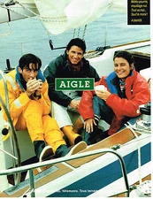 ADVERTISING ADVERTISING 035 1993 EAGLE rain clothes boots shoes st
