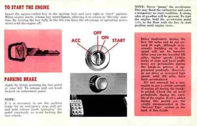 A4 Druck 1963 Plymouth Fury Handbuch 07