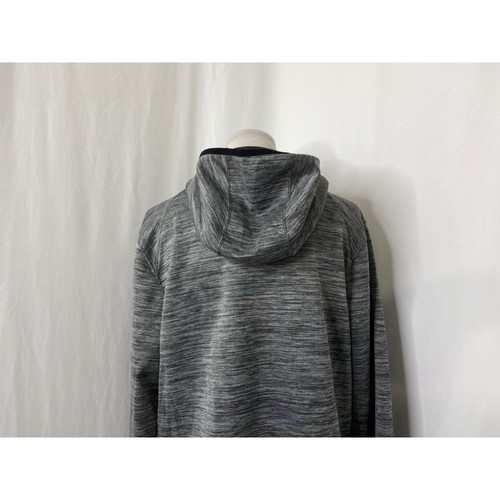Nike Hoodie Chicago Bulls NBA Men’s Medium Grey Dri-Fit Long Sleeve Sweatshirt - Picture 7 of 13