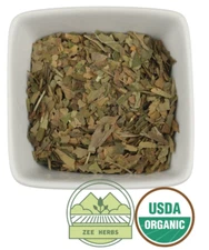 Organic Ginkgo Leaf, Cut & Sifted (Ginkgo Biloba)