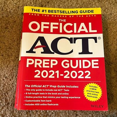 The Official ACT Prep Guide 2021-2022