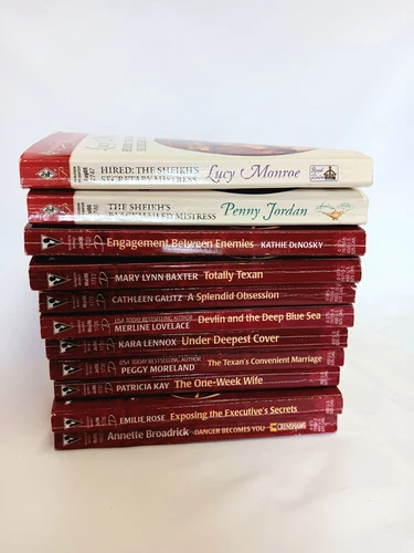 Lot Of 9 Silhouette Romance Books Desire Plus 2 Extra Mixed Authors Titles