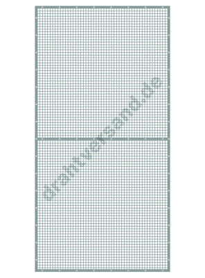 Volierenelemente  in verschiedenen Größen - Edelstahl- oder verzinkter Draht