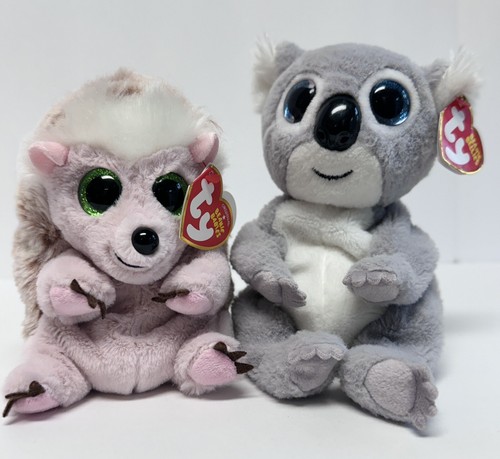 Ty Beanie Baby Bellies Babies BUMPER the Hedgehog & Melly Plushies - Picture 2 of 7