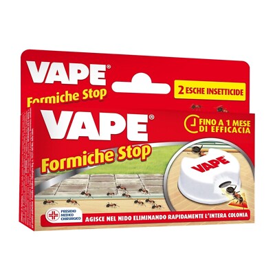 2 PEZZI VAPE INSETTICIDA ESCA PROFESSIONALE TRAPPOLA PER FORMICHE FORMICA+  8006320090204 | eBay